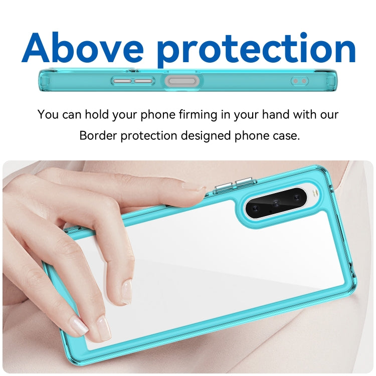 For Sony Xperia 10 V Colorful Series Acrylic + TPU Phone Case