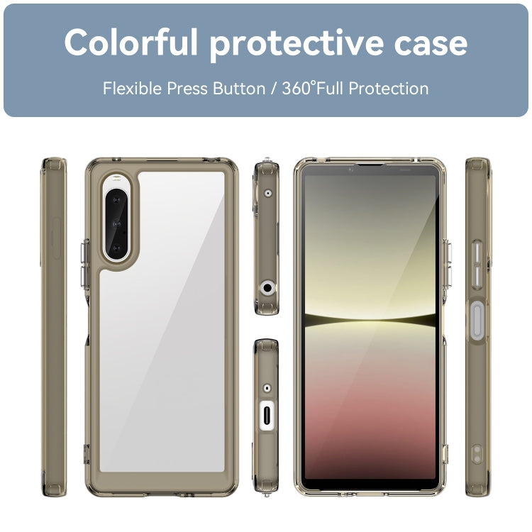 For Sony Xperia 10 V Colorful Series Acrylic + TPU Phone Case