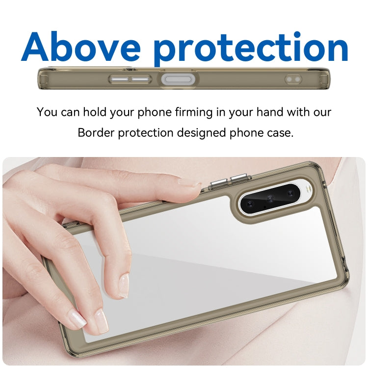 For Sony Xperia 10 V Colorful Series Acrylic + TPU Phone Case