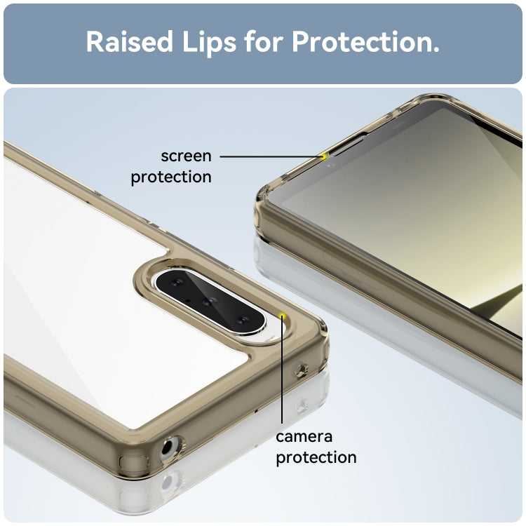 For Sony Xperia 10 V Colorful Series Acrylic + TPU Phone Case