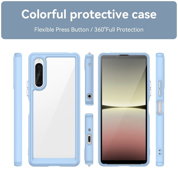 For Sony Xperia 10 V Colorful Series Acrylic + TPU Phone Case