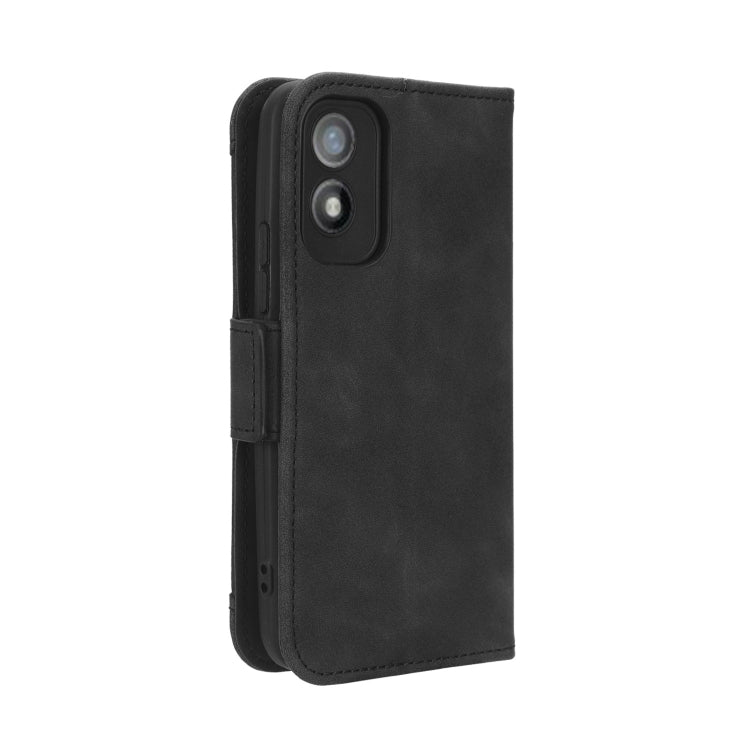 For Itel A18 Skin Feel Calf Texture Card Slots Leather Phone Case