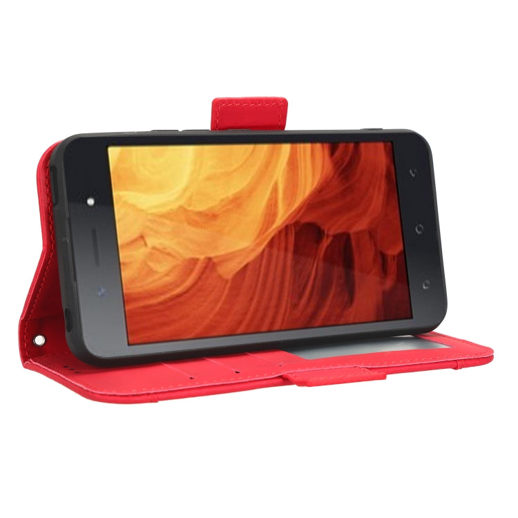 For Itel A18 Skin Feel Calf Texture Card Slots Leather Phone Case