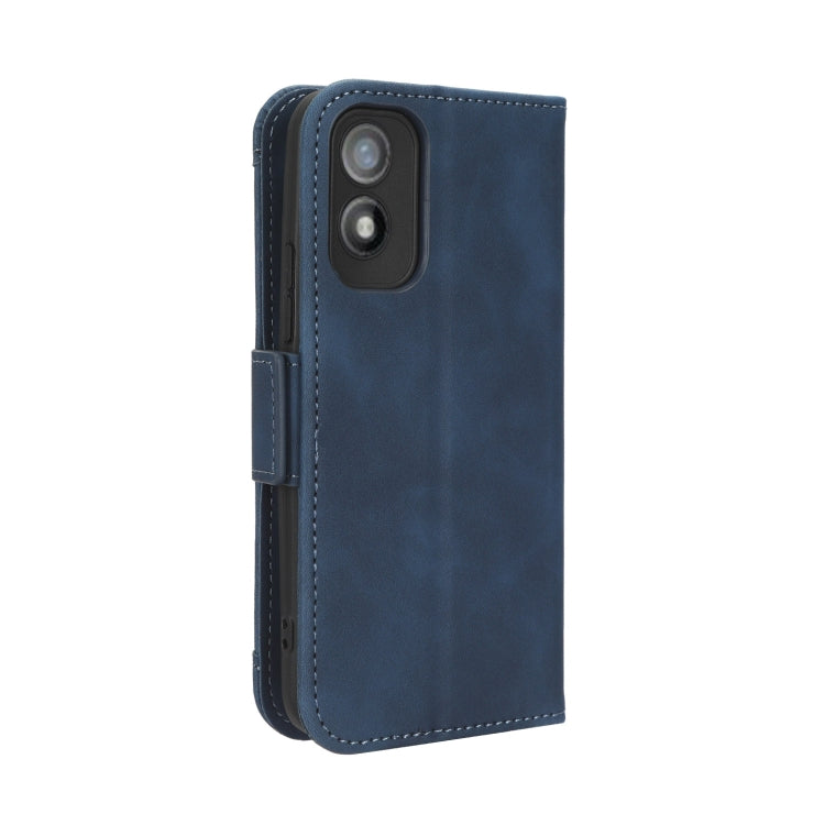 For Itel A18 Skin Feel Calf Texture Card Slots Leather Phone Case