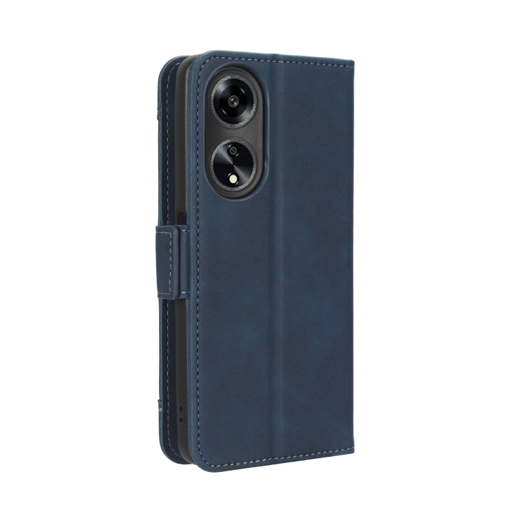 For OPPO A1 5G Skin Feel Calf Texture Card Slots Leather Phone Case