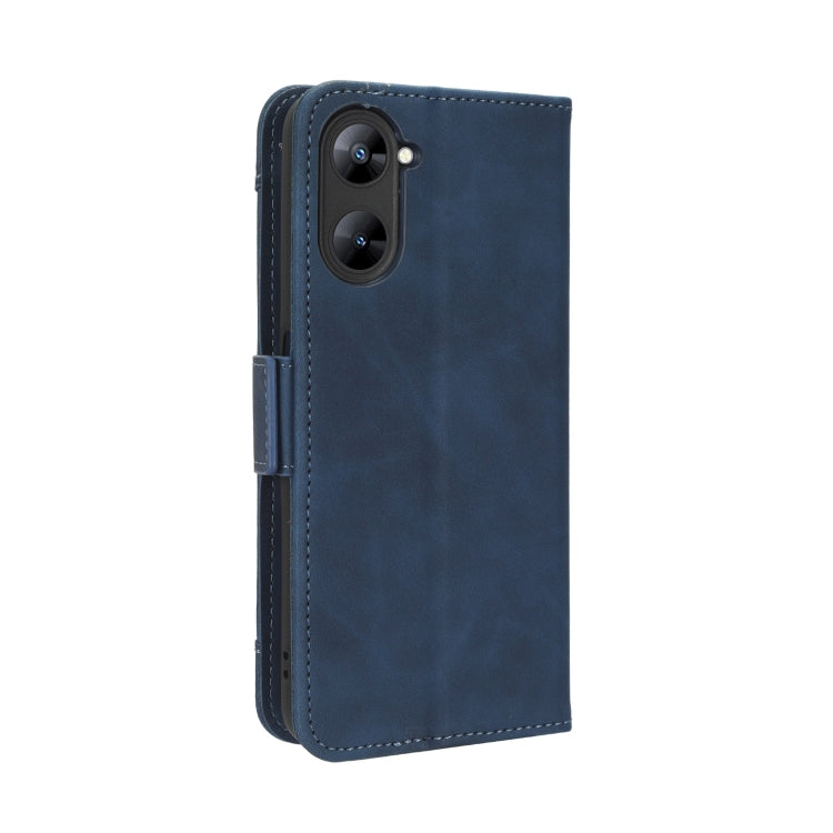 For Realme V30 / V30t 5G Skin Feel Calf Texture Card Slots Leather Phone Case