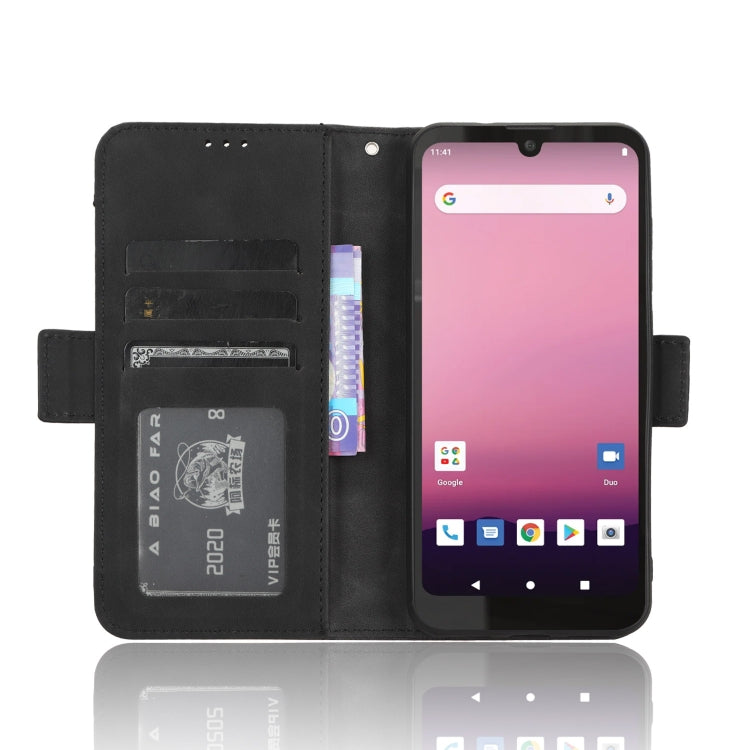 For Orbic Q10 4G Skin Feel Calf Texture Card Slots Leather Phone Case