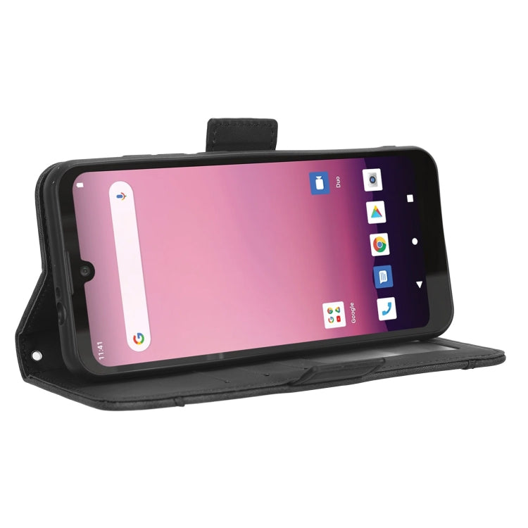 For Orbic Q10 4G Skin Feel Calf Texture Card Slots Leather Phone Case