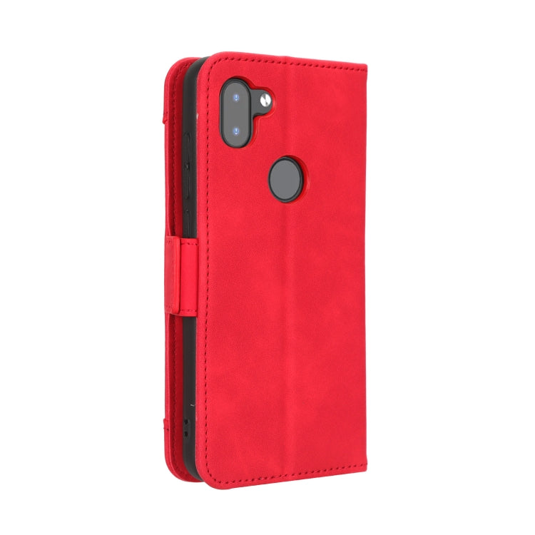 For Orbic Q10 4G Skin Feel Calf Texture Card Slots Leather Phone Case