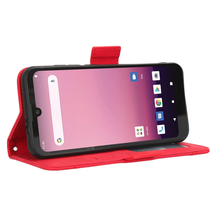 For Orbic Q10 4G Skin Feel Calf Texture Card Slots Leather Phone Case