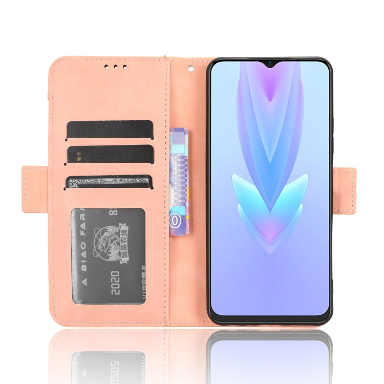 For Tecno Spark 10 5G Skin Feel Calf Texture Card Slots Leather Phone Case