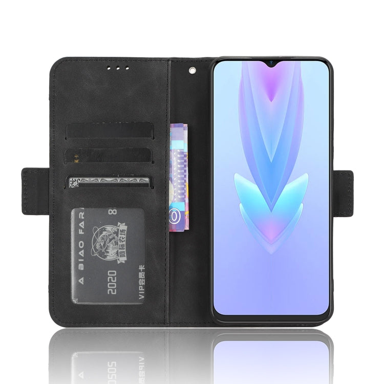 For Tecno Spark 10 5G Skin Feel Calf Texture Card Slots Leather Phone Case