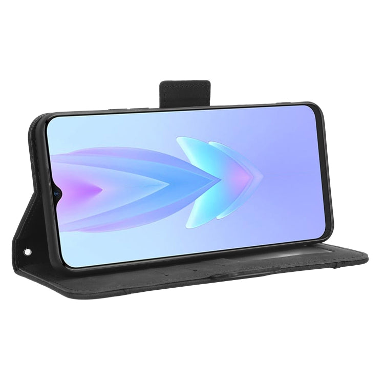 For Tecno Spark 10 5G Skin Feel Calf Texture Card Slots Leather Phone Case