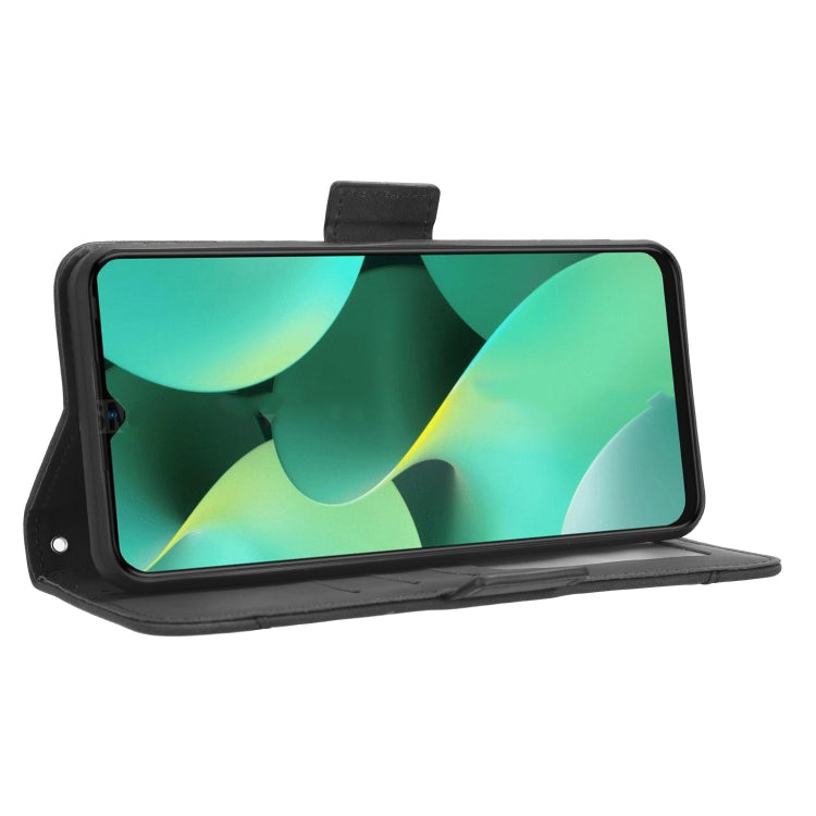 For Tecno Spark 10C Skin Feel Calf Texture Card Slots Leather Phone Case