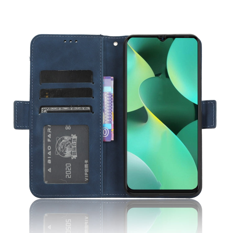 For Tecno Spark 10C Skin Feel Calf Texture Card Slots Leather Phone Case