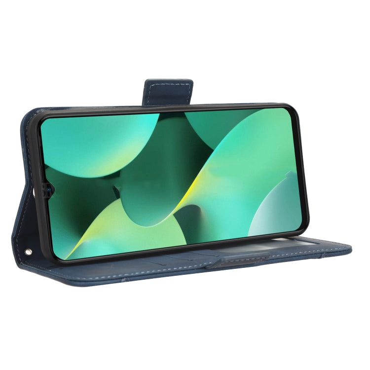 For Tecno Spark 10C Skin Feel Calf Texture Card Slots Leather Phone Case