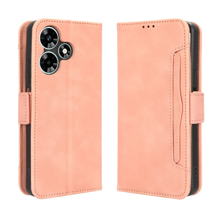 For Infinix Hot 30 Play Skin Feel Calf Texture Card Slots Leather Phone Case