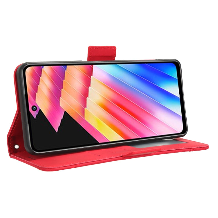 For Infinix Hot 30 Play Skin Feel Calf Texture Card Slots Leather Phone Case