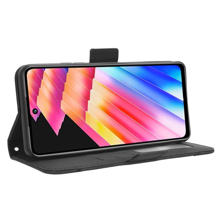 For Infinix Hot 30i / 30i NFC Skin Feel Calf Texture Card Slots Leather Phone Case