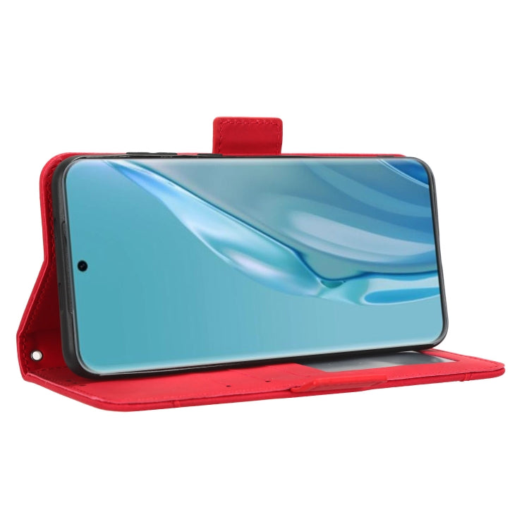 For Huawei P60 Art Skin Feel Calf Texture Card Slots Leather Phone Case