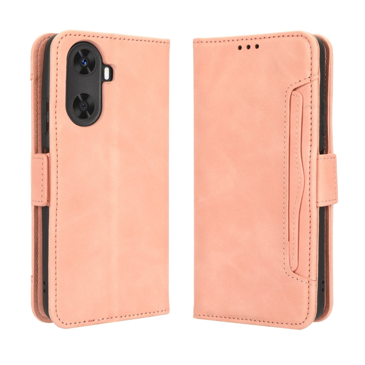 For Huawei Enjoy 60 4G Skin Feel Calf Texture Card Slots Leather Phone Case