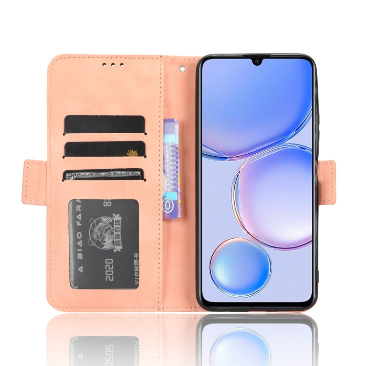 For Huawei Enjoy 60 4G Skin Feel Calf Texture Card Slots Leather Phone Case