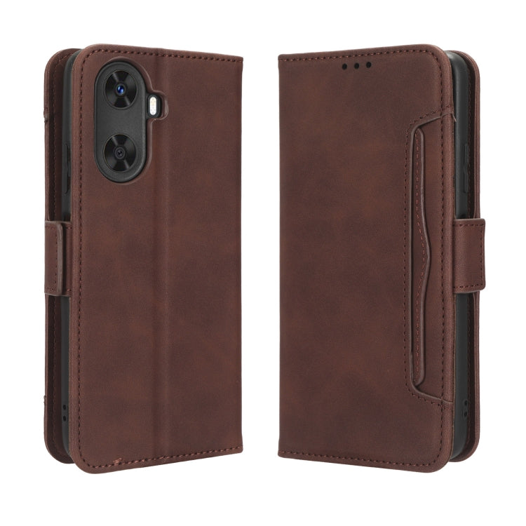 For Huawei Enjoy 60 4G Skin Feel Calf Texture Card Slots Leather Phone Case