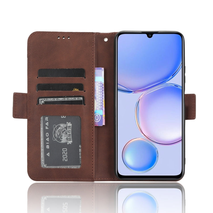 For Huawei Enjoy 60 4G Skin Feel Calf Texture Card Slots Leather Phone Case