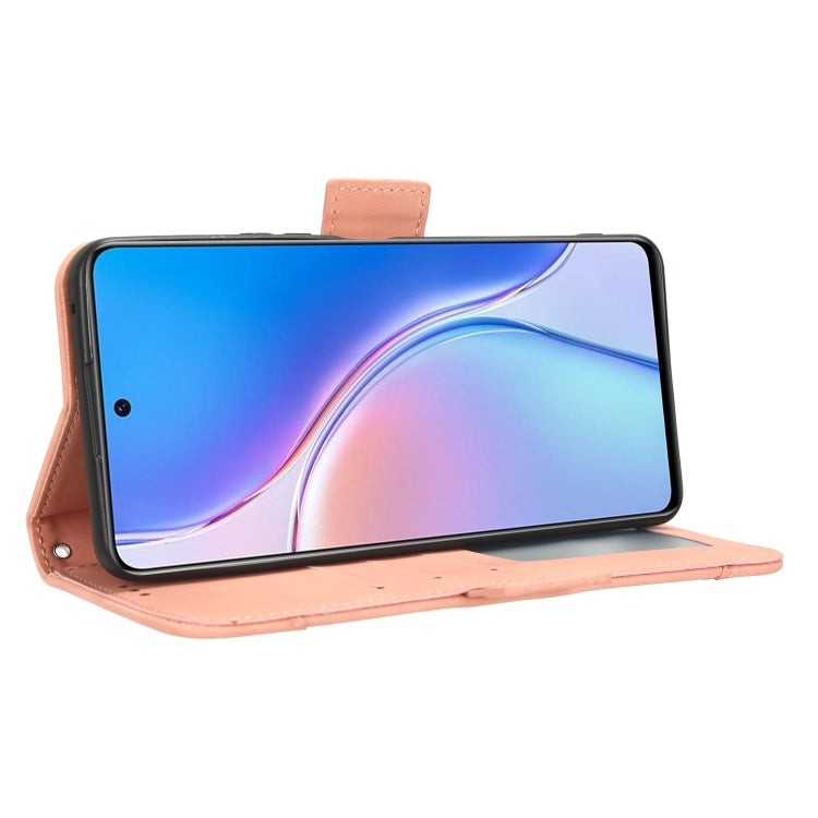 For Huawei Maimang 20 Skin Feel Calf Texture Card Slots Leather Phone Case