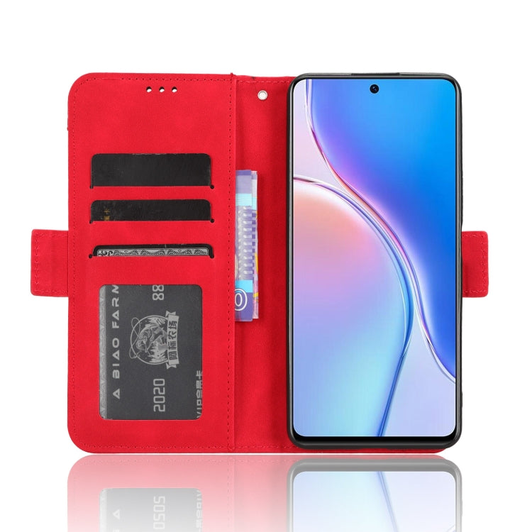 For Huawei Maimang 20 Skin Feel Calf Texture Card Slots Leather Phone Case