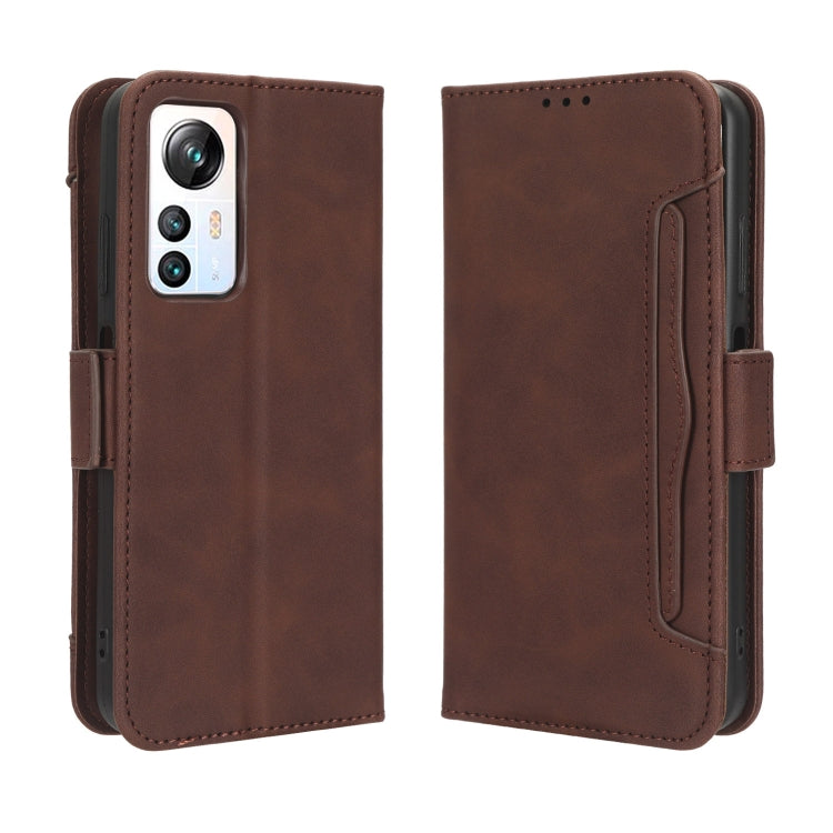 For Blackview A85 Skin Feel Calf Texture Card Slots Leather Phone Case