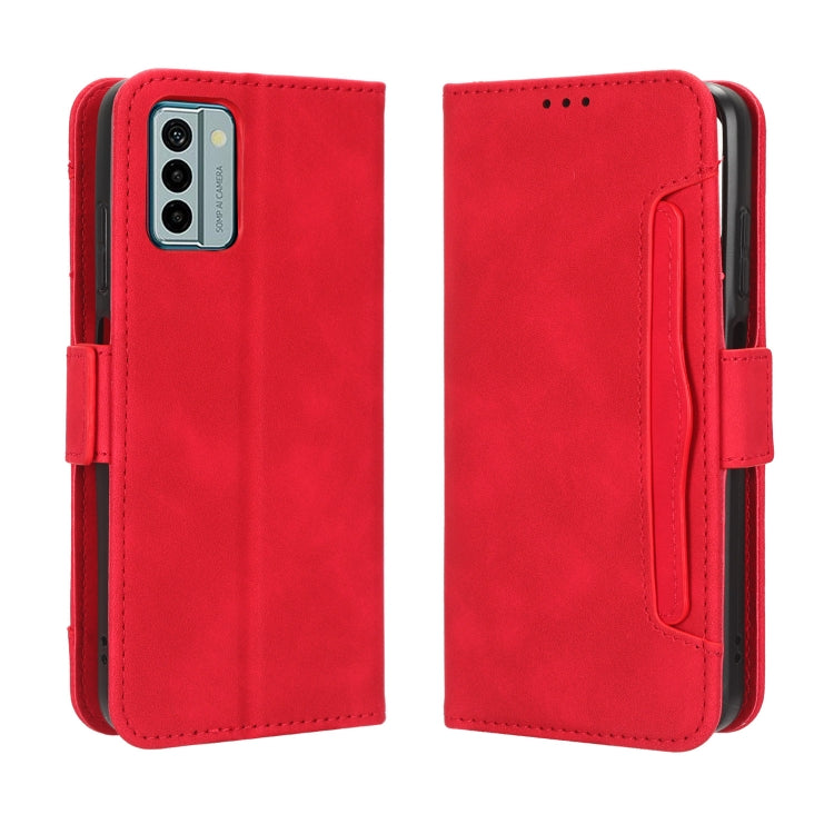 For Nokia G22 4G Skin Feel Calf Texture Card Slots Leather Phone Case