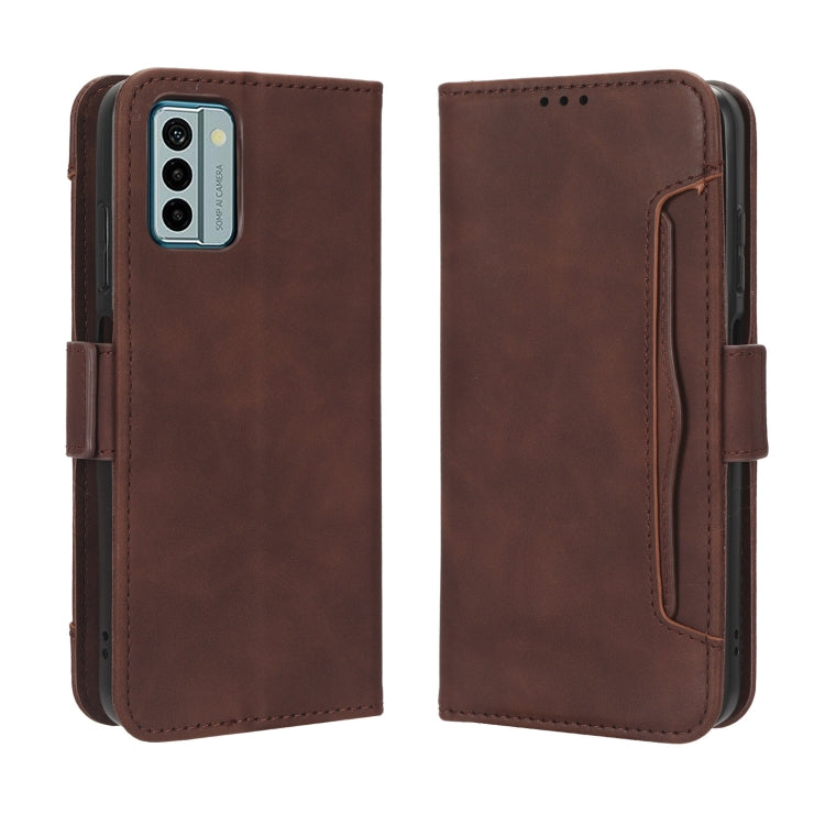 For Nokia G22 4G Skin Feel Calf Texture Card Slots Leather Phone Case