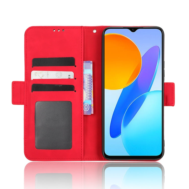 For Honor 70 Lite / X6 4G Skin Feel Calf Texture Card Slots Leather Phone Case