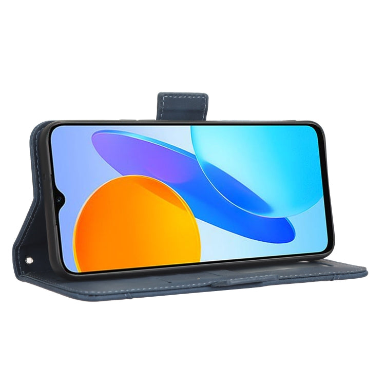 For Honor 70 Lite / X6 4G Skin Feel Calf Texture Card Slots Leather Phone Case