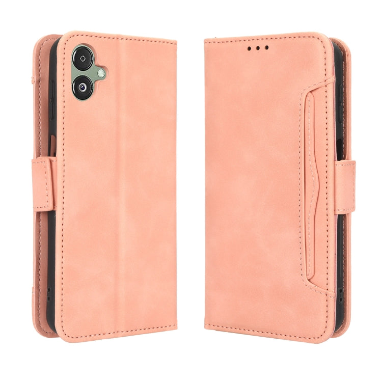 For Samsung Galaxy F14 Global Skin Feel Calf Texture Card Slots Leather Phone Case