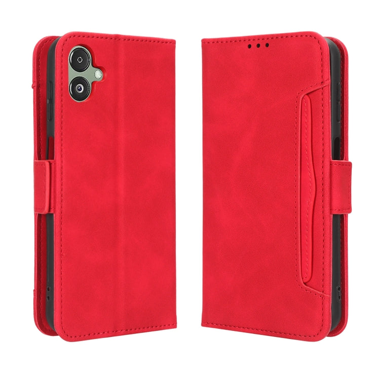 For Samsung Galaxy F14 Global Skin Feel Calf Texture Card Slots Leather Phone Case