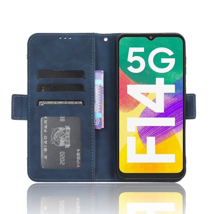 For Samsung Galaxy F14 Global Skin Feel Calf Texture Card Slots Leather Phone Case