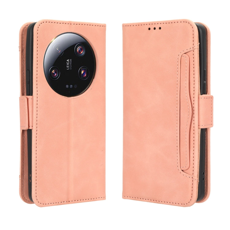 For Xiaomi 13 Ultra Skin Feel Calf Texture Card Slots Leather Phone Case