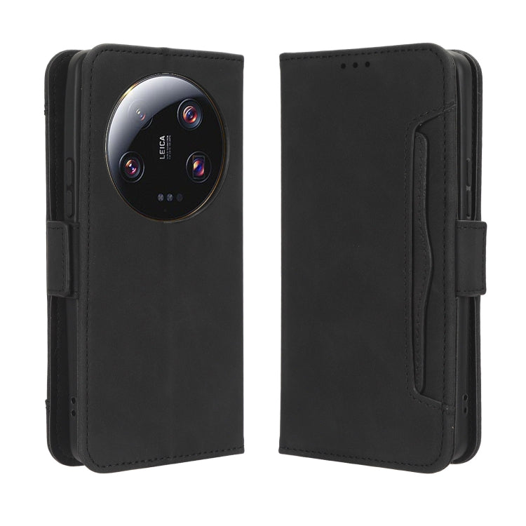 For Xiaomi 13 Ultra Skin Feel Calf Texture Card Slots Leather Phone Case