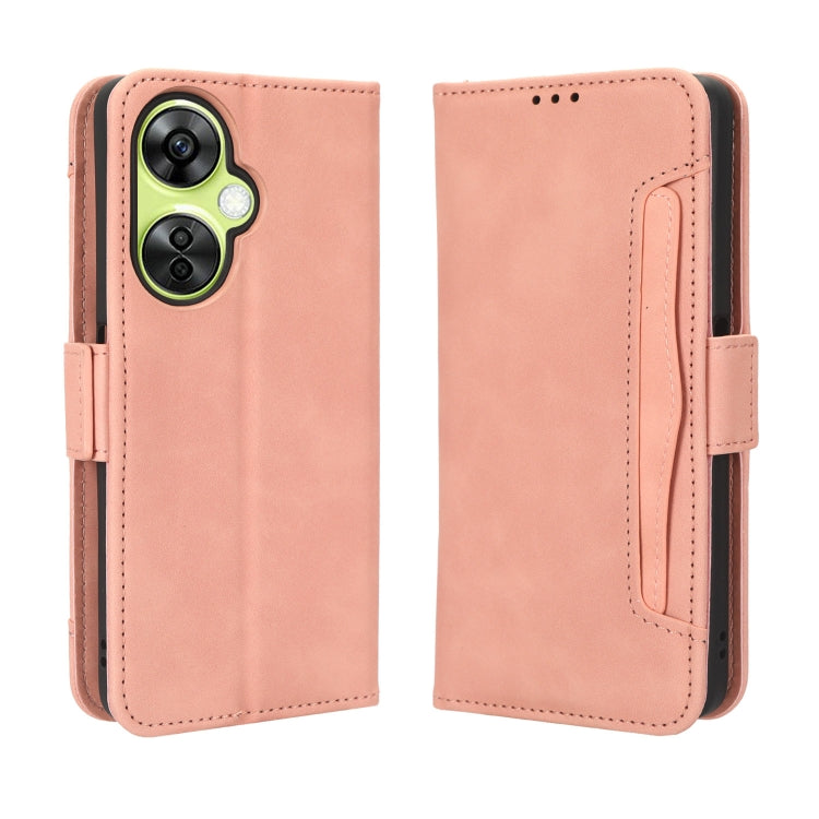 For OnePlus Nord CE 3 Lite Skin Feel Calf Texture Card Slots Leather Phone Case