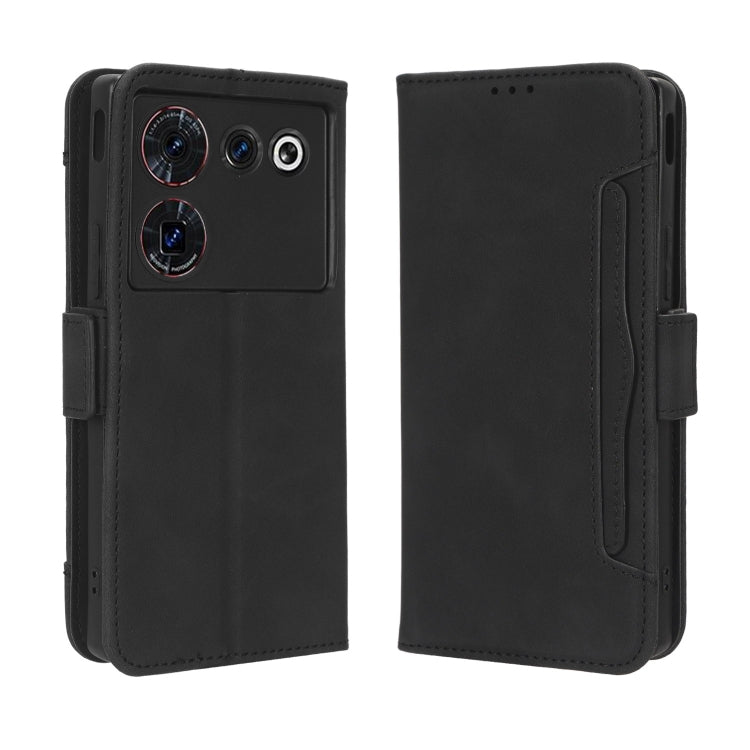 For ZTE Nubia Z50 Ultra Skin Feel Calf Texture Card Slots Leather Phone Case