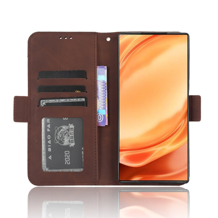 For ZTE Nubia Z50 Ultra Skin Feel Calf Texture Card Slots Leather Phone Case