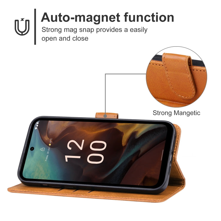 For Nokia XR21 Leather Phone Case