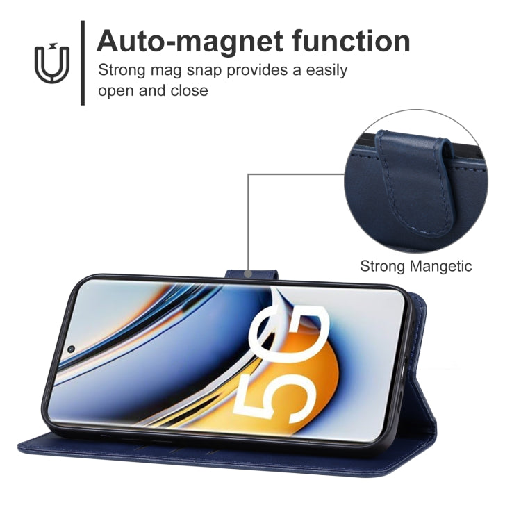 For Realme 11 Pro+ Leather Phone Case