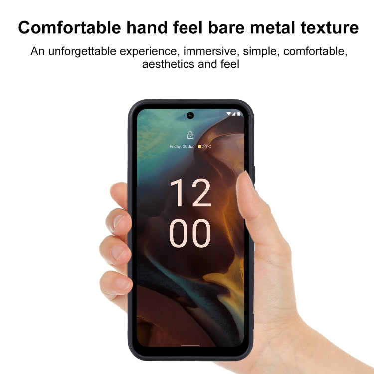 For Nokia XR21 TPU Phone Case(Black)