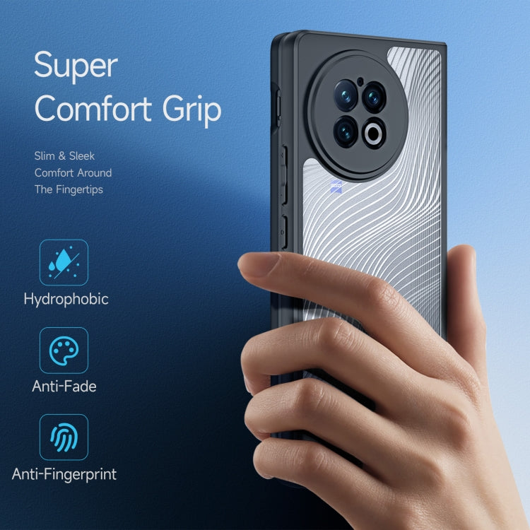 For vivo X Fold2 DUX DUCIS Aimo Series TPU + PC Frosted Feel Phone Case(Black)