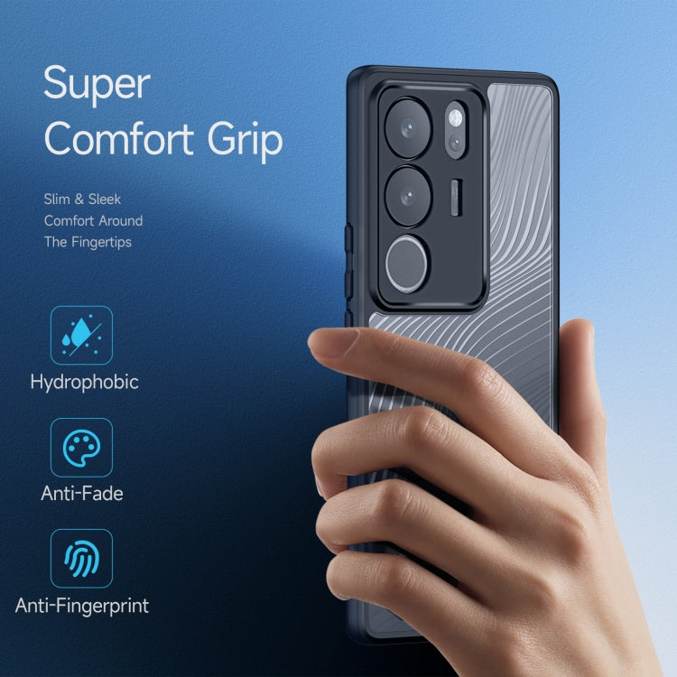 For vivo S17 / S17 Pro DUX DUCIS Aimo Series TPU + PC Frosted Feel Phone Case(Black)