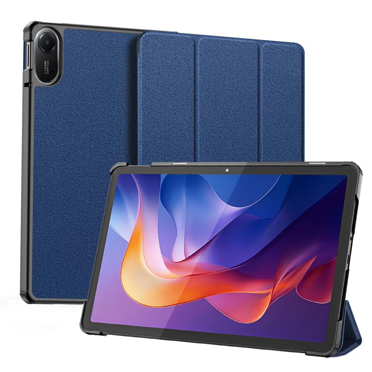 For Xiaomi Redmi Pad 2 DUX DUCIS Domo Series Magnetic Flip Leather Tablet Case