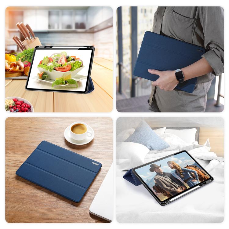 For Xiaomi Pad 7S Pro 12.5 DUX DUCIS Domo Series Magnetic Flip Leather Tablet Case